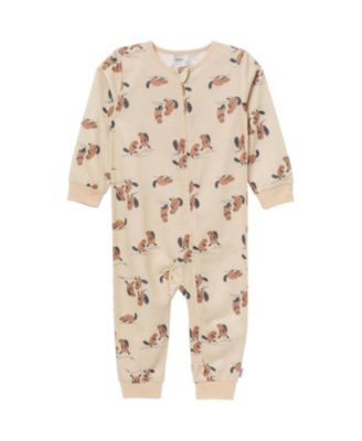 Baby Boys Footless Pajamas with Reverse Zipper, 3-Pack