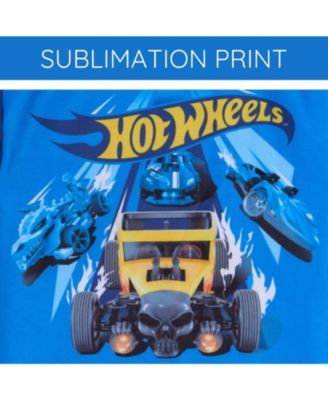 Toddler Boys UPF 50+ Pullover Rash Guard and Swim Trunks Outfit Set to