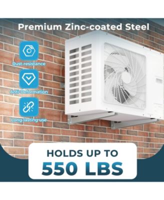 Mini Split Wall Mounting Bracket for 12000-24000 BTU Universal Ductless AC