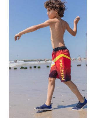 Boys Yoda 3 Pack Swim Trunks Bathing Suits