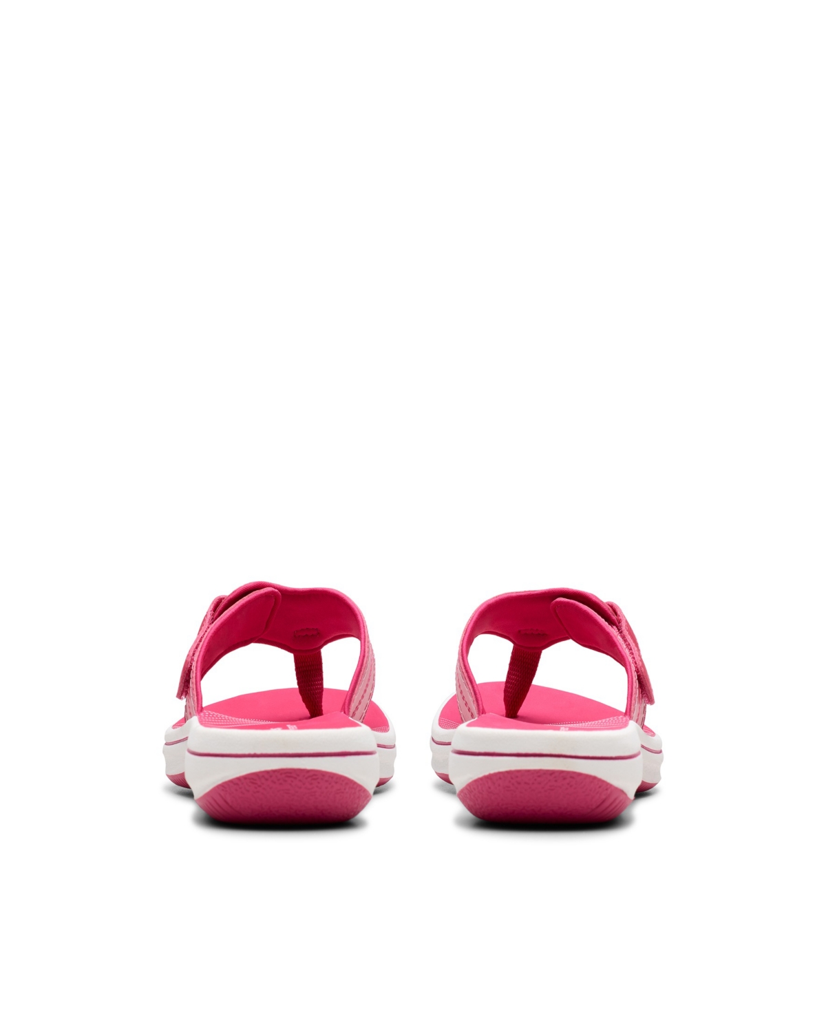 Clarks Cloudsteppers Women's Breeze Reyna H Slip-on Sandals In Raspberry