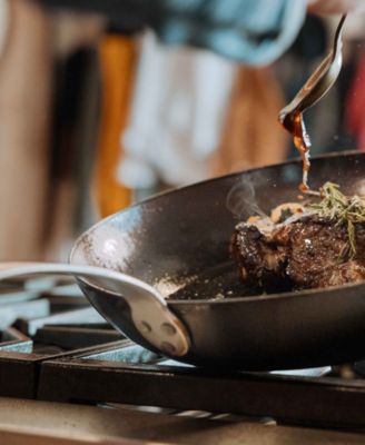 Seasoned Carbon Steel 12" Fry Pan