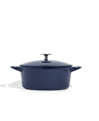 Enameled Cast Iron 5.5-Quarts Round Dutch Oven with Lid