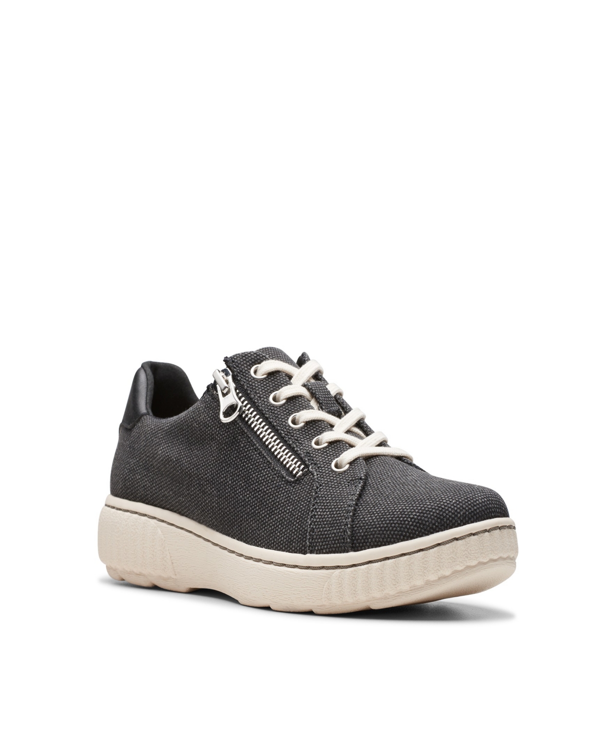 Collection Women's Caroline Echo Lace-Up Shoes - Black Textile