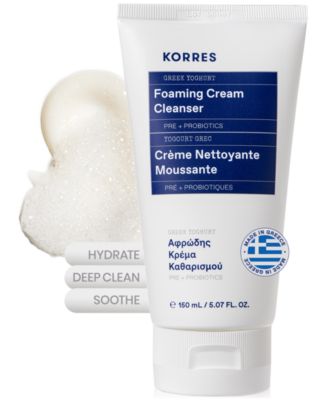 Greek Yoghurt Foaming Cream Cleanser, 5.07 oz.