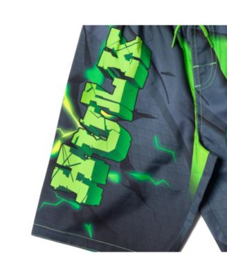 Toddler Boys Marvel Spider-Man Spidey and His Amazing Friends UPF 50+ Swim Trunks to