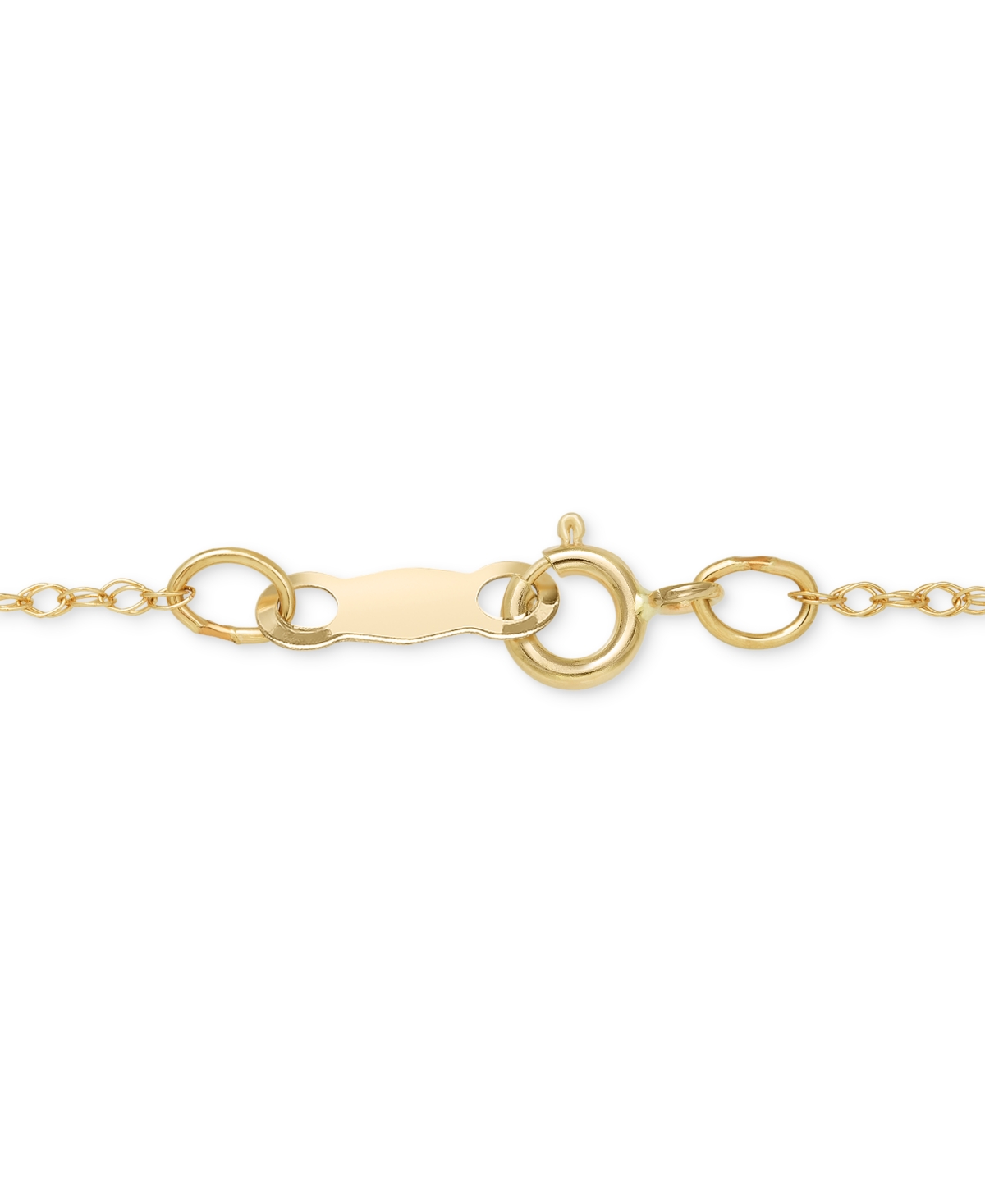 Shop Belle De Mer Cultured Freshwater Pearl (8mm) & Diamond (1/6 Ct. T.w.) Bezel 18" Pendant Necklace In 14k Gold