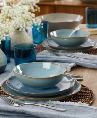Organic Shades 12 Pc. Dinnerware Set, Service for 4