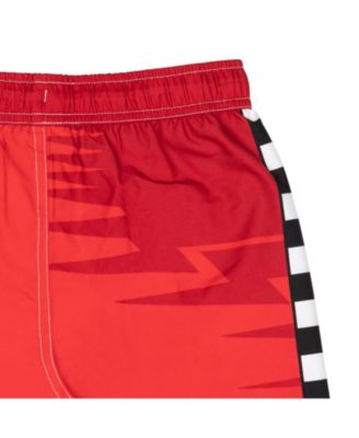 Boys Pixar Lightning McQueen Swim Trunks Bathing Suit