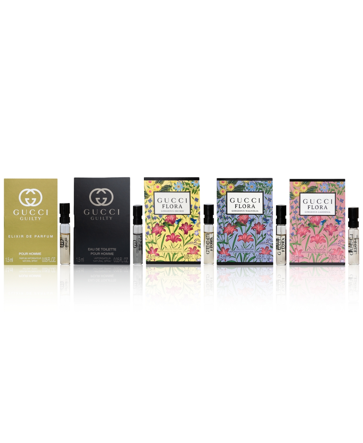 Free fragrance sampler with $150 Beauty or Fragrance purchase - Gucci 5-Pc. Gift