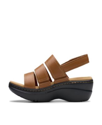 Merliah2 Bali Wedge Leather Casual Sandals
