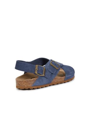 Crossover Wedge Sandal