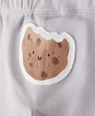 Baby Milk & Cookies Little Character Cotton Bodysuits & Pants, 3 Piece Set	