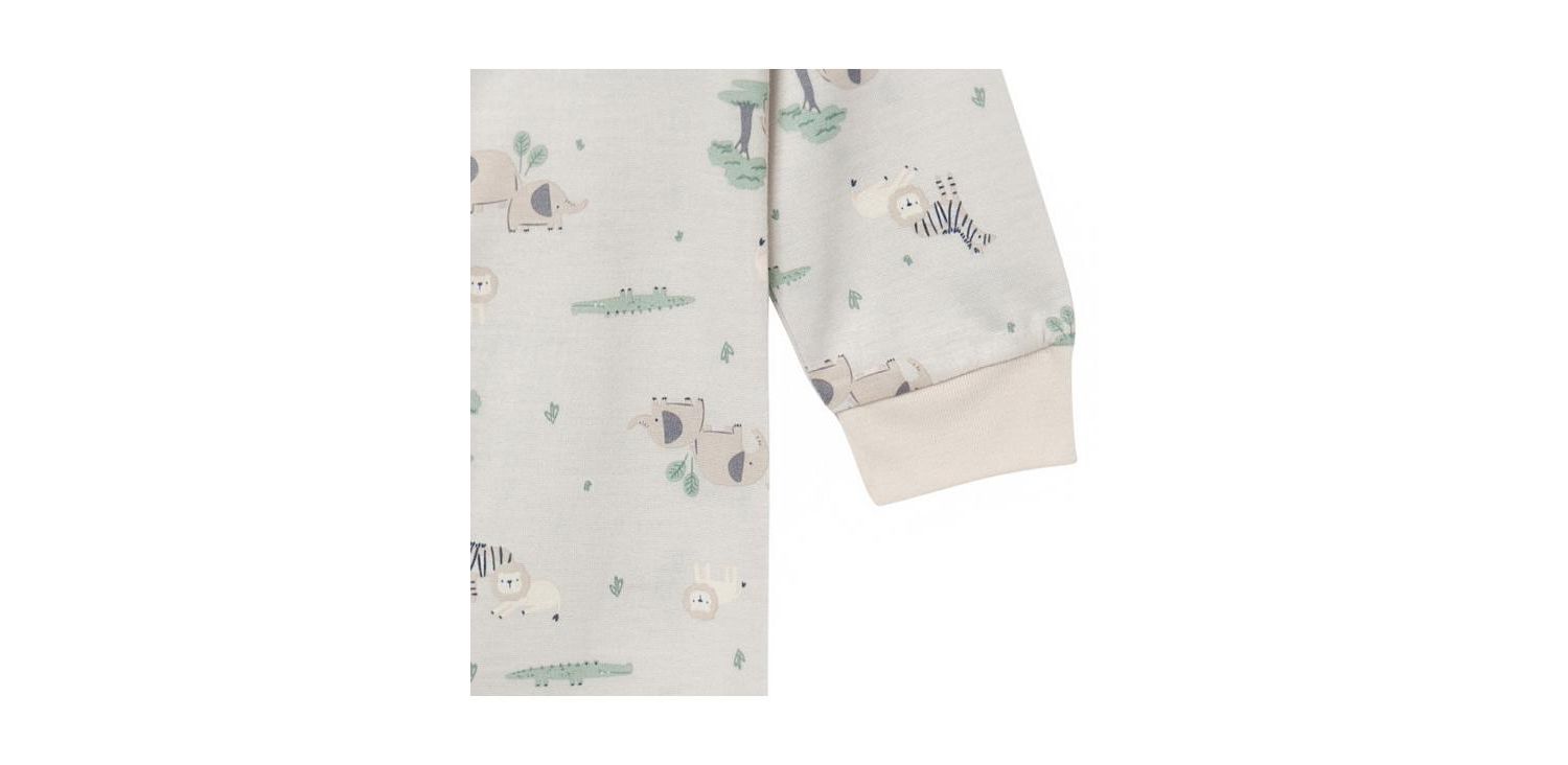 Baby Boys Footless Pajamas with Reverse Zipper, 3-Pack