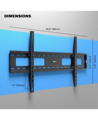 Flat / Fixed TV Wall Mount for 50" to 92" TVs up to 165lbs 