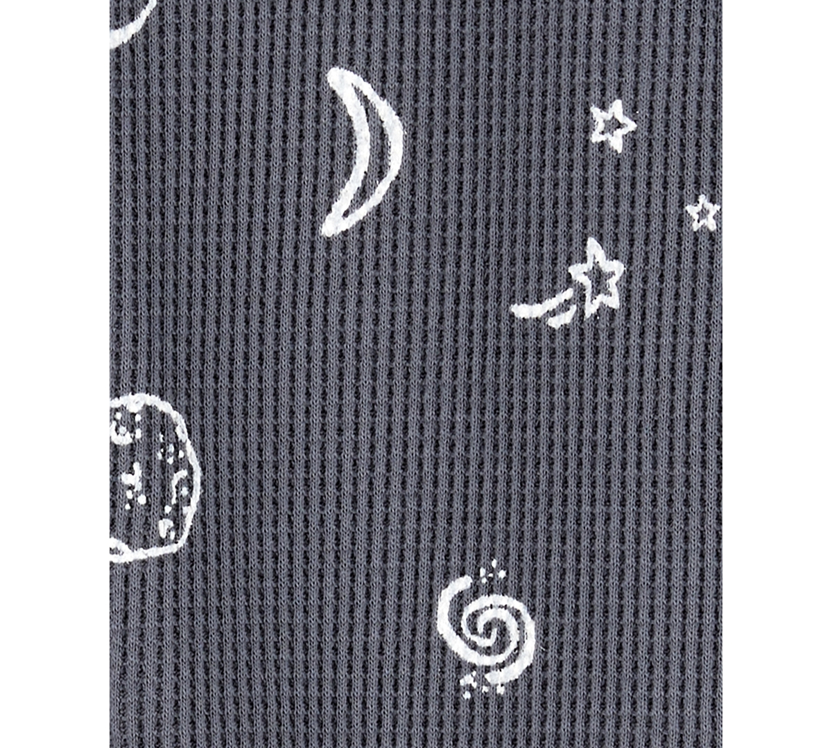 Carter's Baby Boys Cotton Space Thermal Sleep & Play Pajamas
