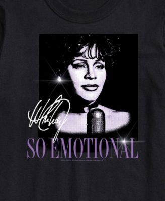 Men's Whitney Houston So Emotional Short Sleeve T-Shirt