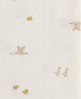 Baby Cotton Receiving Blankets, 4 Pack 