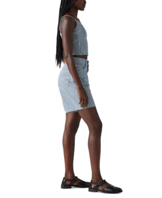 Premium Women's Cotton High Rise Baggy Shorts