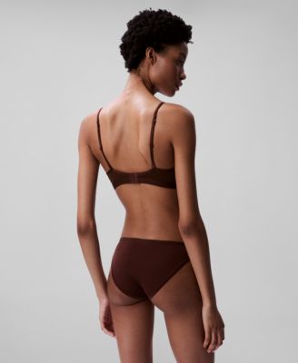 Women's Form To Body Lightly Lined Triangle Bralette QF6758