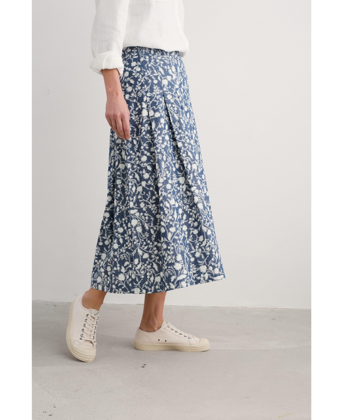 Women's Jamboree Skirt - Shadow blossom indigo