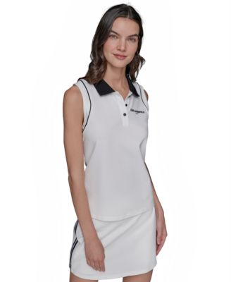 KARL LAGERFELD PARIS - Women's Sleeveless Polo Shirt