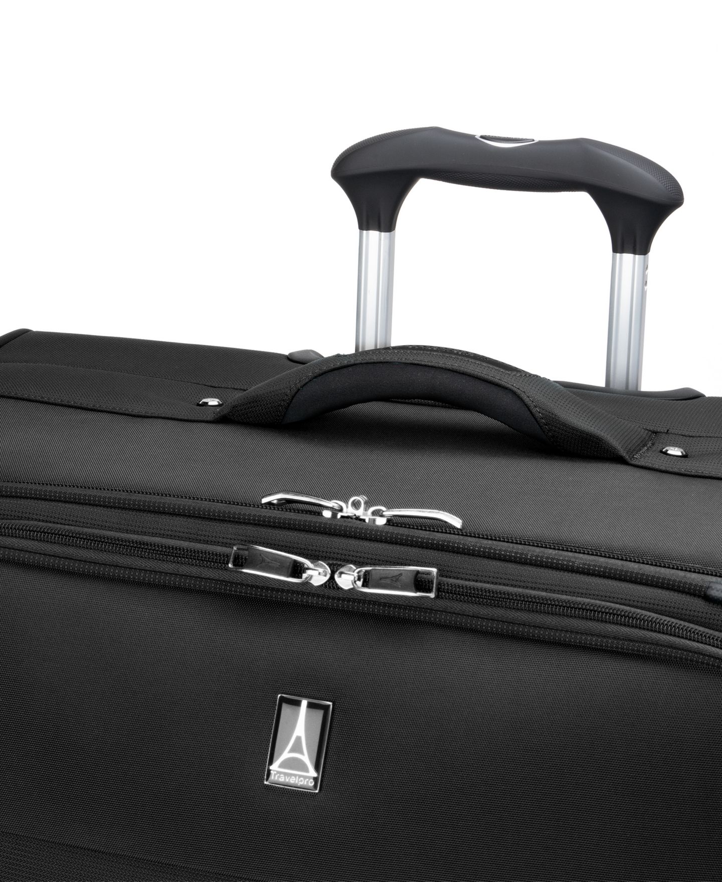 Чемодан Travelpro WalkAbout 7 Large Softside Check-in Spinner, цвет: Чёрный — фото 6