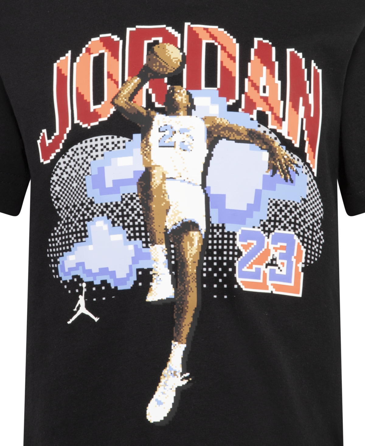 Shop Jordan Toddler And Little Boys Pixel Air T-shirt In Black