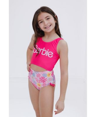 Little Girls One Piece Bathing Suit to