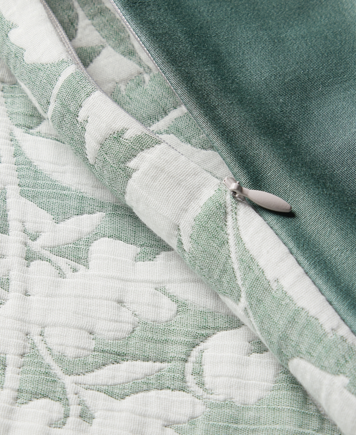 Charter Club Silhouette Floral 3-pc. Duvet Cover Set, King, Exclusively At Macy's In Pine