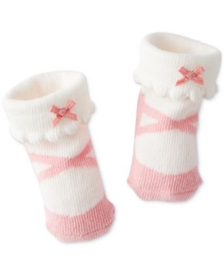 Baby Girls 2-Pk. Ballerina Bow Booties