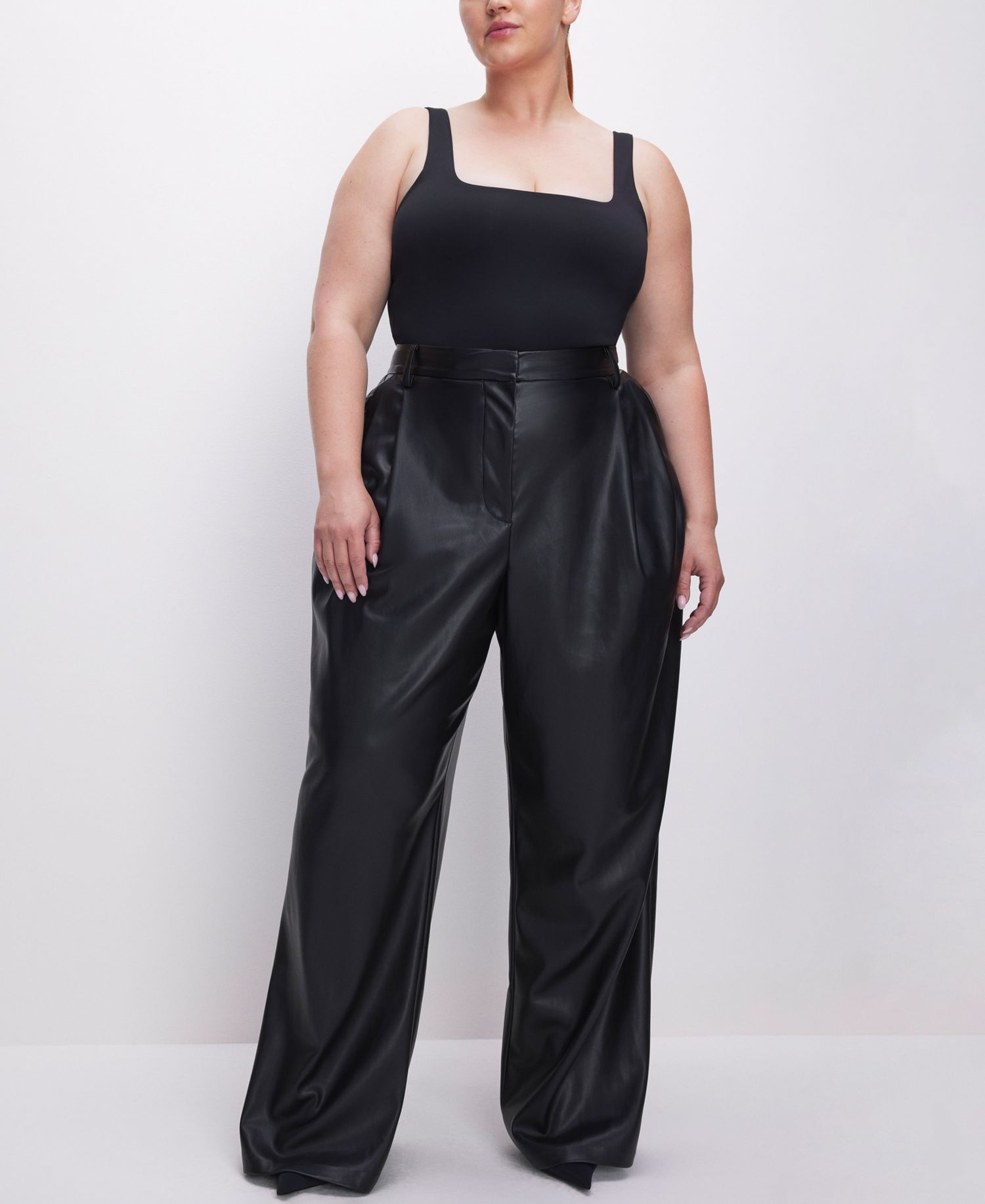 Women's Sculpting Modern Tank Bodysuit, Regular & Plus Size