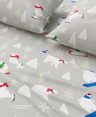 Ultra-Soft Turkish Cotton Flannel Lodge Print Sheet Set