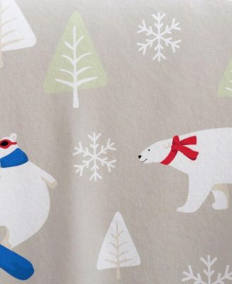 Ultra-Soft Turkish Cotton Flannel Christmas Print Sheet Set