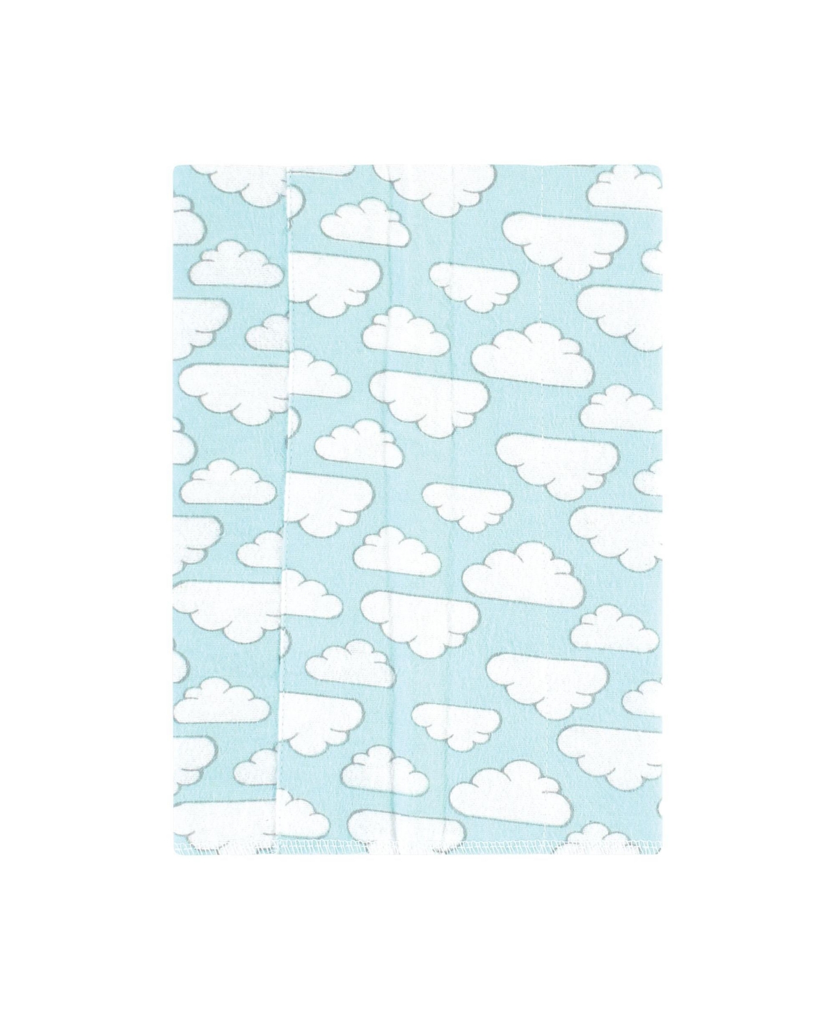 Hudson Baby Unisex Comfortable Cotton Poly Flannel Baby Burp Cloths Set