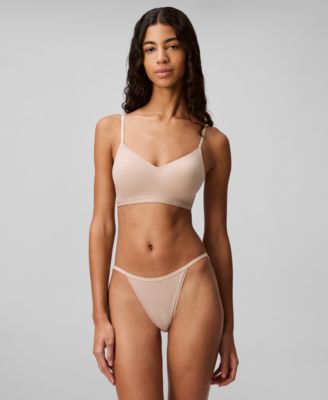 Women's Form To Body Lightly Lined Bralette Bra QF7618