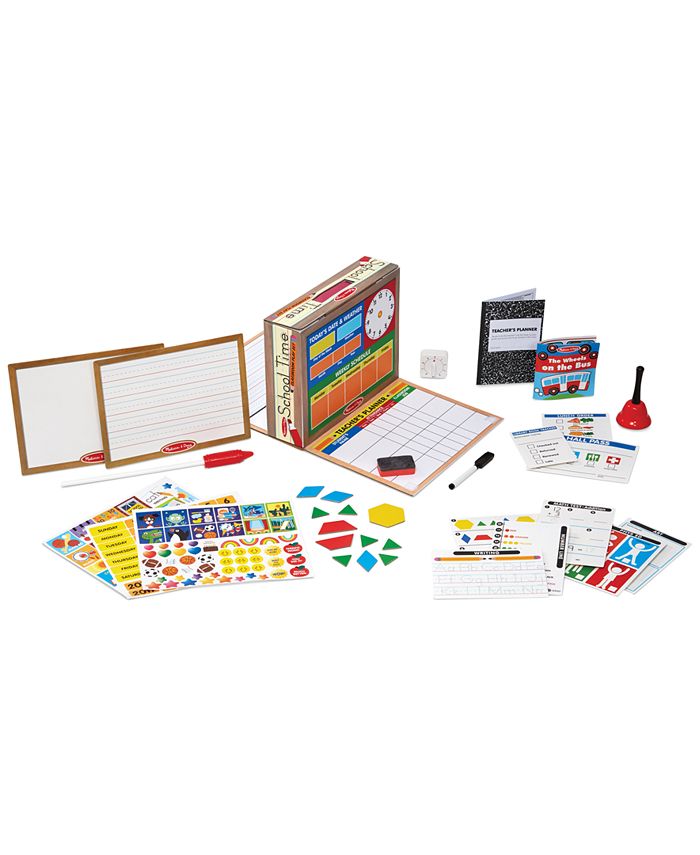 Melissa and Doug Kids' School Time! Classroom Play Set Macy's