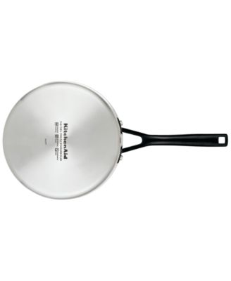Stainless Steel 5-Ply Clad 3 Qt. Covered Saucepan