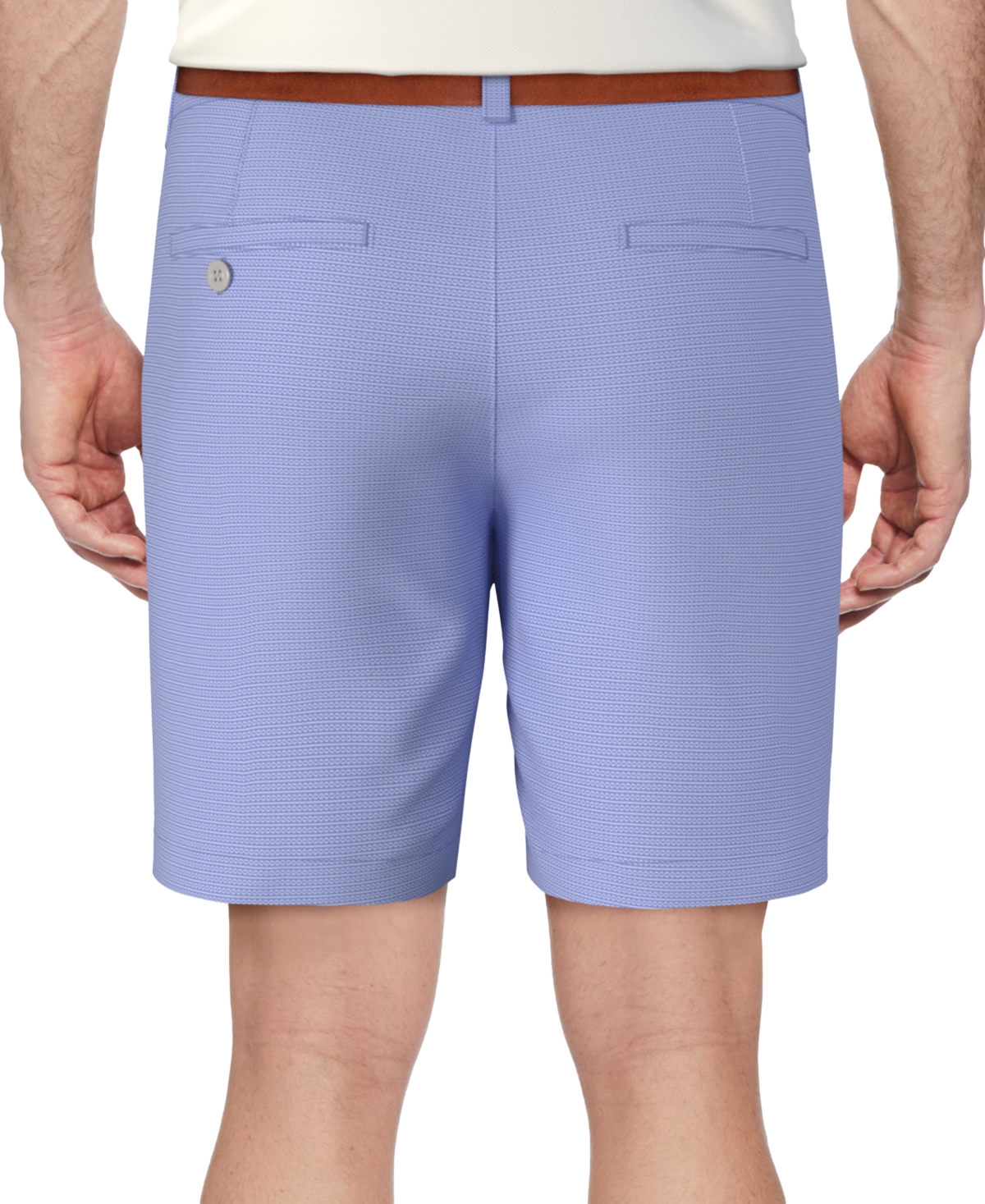 Pga Tour Men's Performance Stretch 8" Golf Shorts In Blue