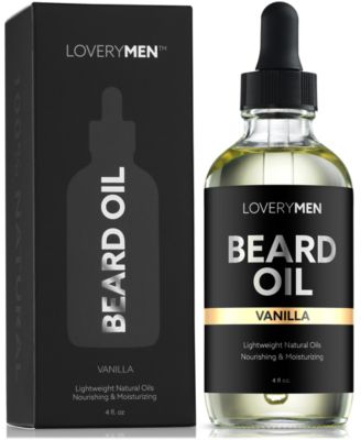 Lovery - LoveryMen Nourishing Vanilla-Scented Beard Oil, 4 oz.