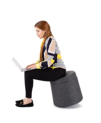 Storage Wobble Ottoman 