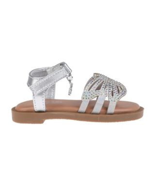 Toddler Girls Heat Seal Rhinestones Sandals