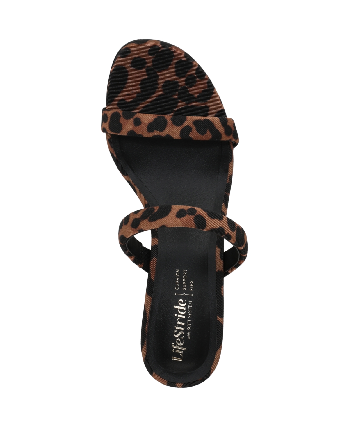 LIFESTRIDE WOMEN'S NALANI OPEN ROUND TOE SLIDE DRESS SANDALS 