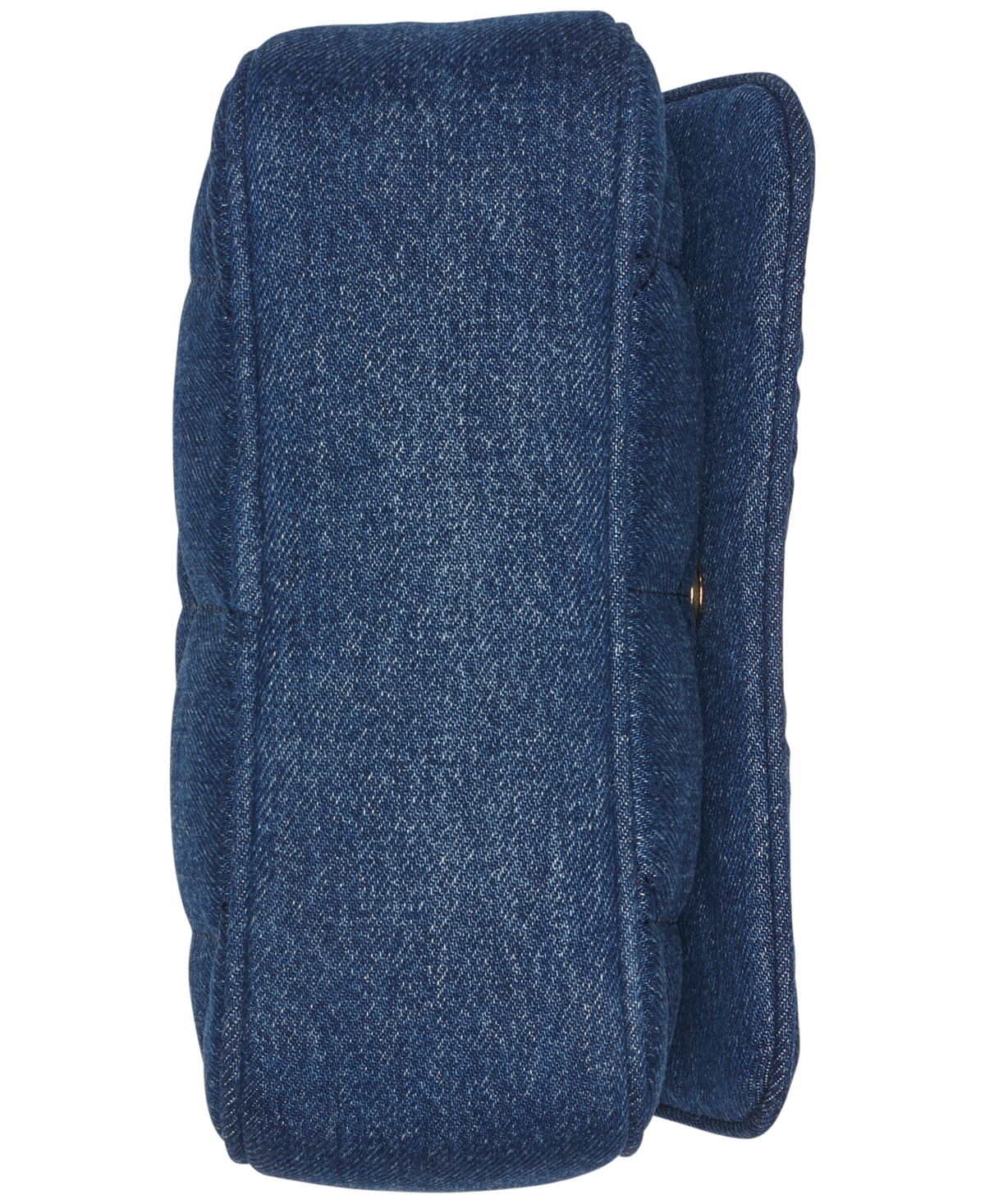 KARL LAGERFELD VOYAGE QUILTED DENIM CROSSBODY BAG 