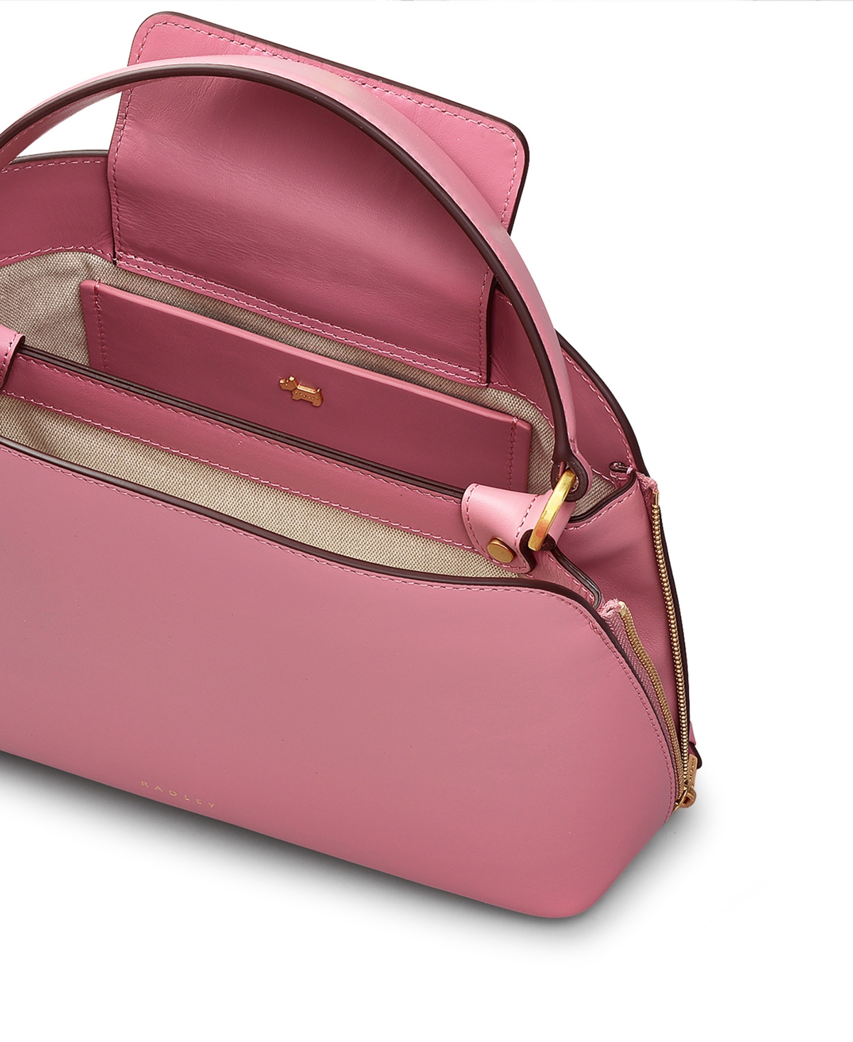 Radley London Liverpool Street Small Grab Bag In Sienna Pink