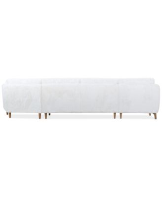 Briannie 4-Pc. Fabric Chaise Sectional, Exclusively at Macy's