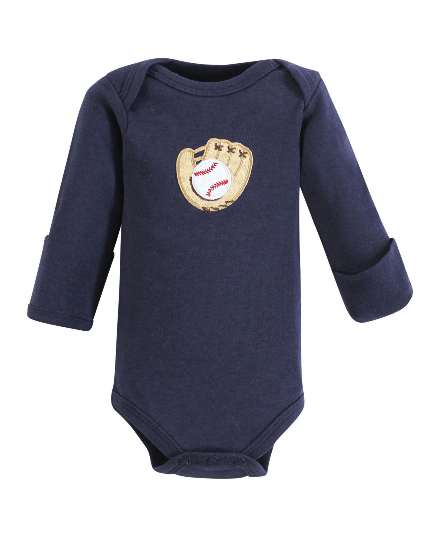 Baby Boys Preemie Long Sleeve Bodysuits 3pk - Baseball