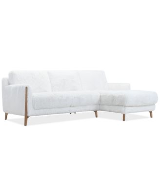 Briannie 2-Pc. Fabric Chaise Sectional, Exclusively at Macy's