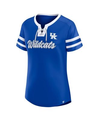 Women's Royal Kentucky Wildcats Iconic Athena Lace-Up T-Shirt