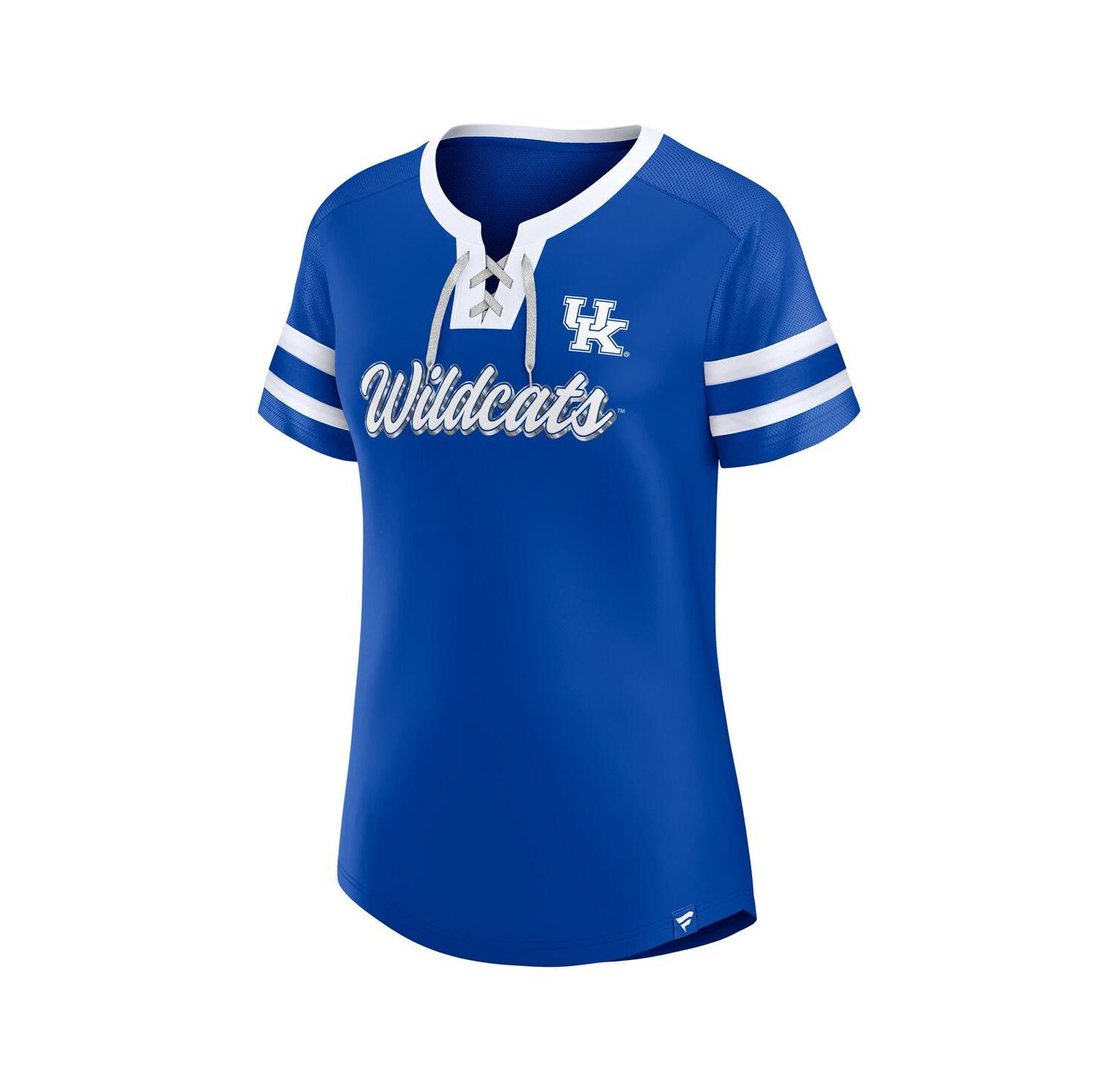 Women's Royal Kentucky Wildcats Iconic Athena Lace-Up T-Shirt